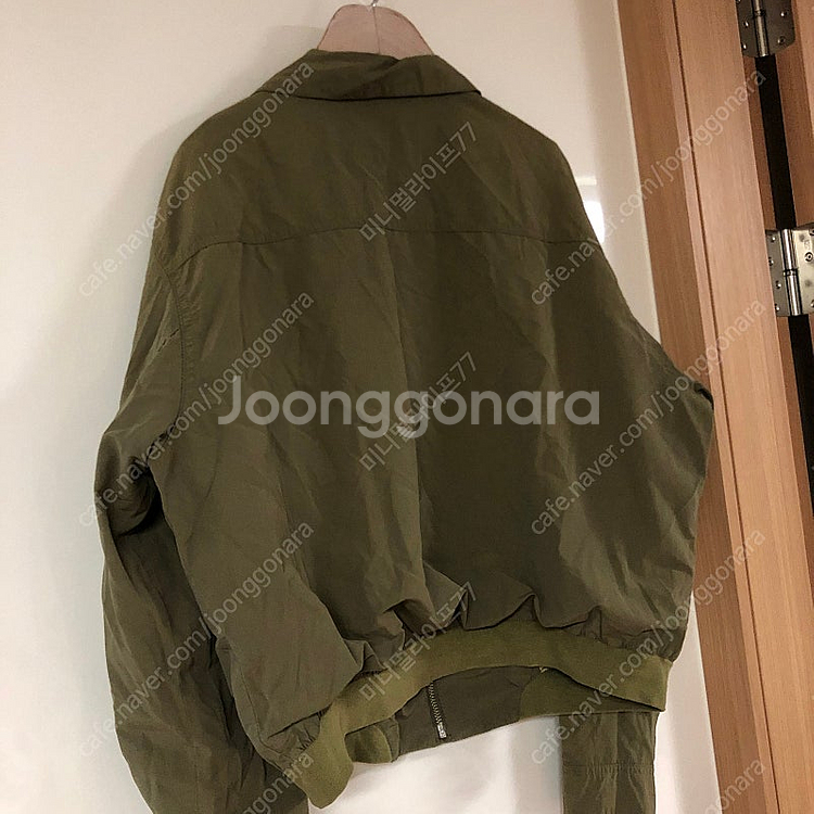 오일릴리 골프 바스락 벌룬자켓 야상 점퍼 블루종 오버핏...--2