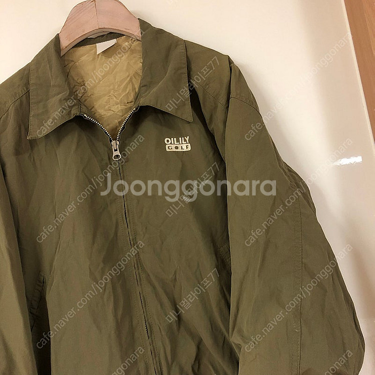 오일릴리 골프 바스락 벌룬자켓 야상 점퍼 블루종 오버핏...--8