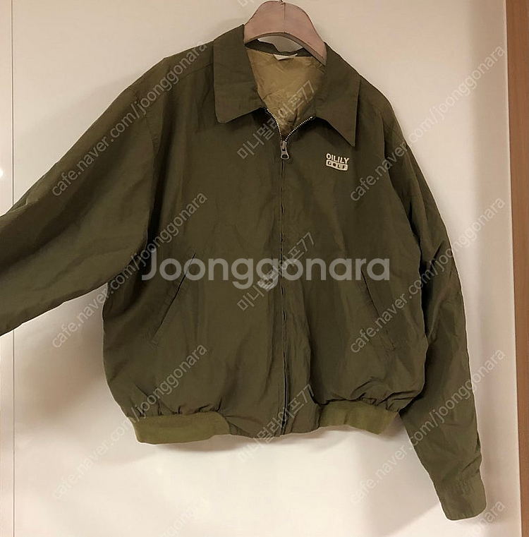 오일릴리 골프 바스락 벌룬자켓 야상 점퍼 블루종 오버핏...--1