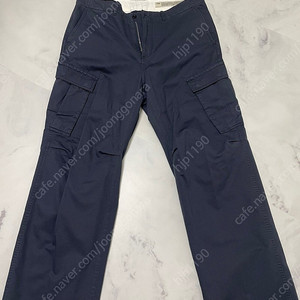 포터리 가먼트워시 카고팬츠 다크네이비 5사이즈 판매합니다. Garment Washed Cargo Pants - dark navy 5사이즈판매합니다.