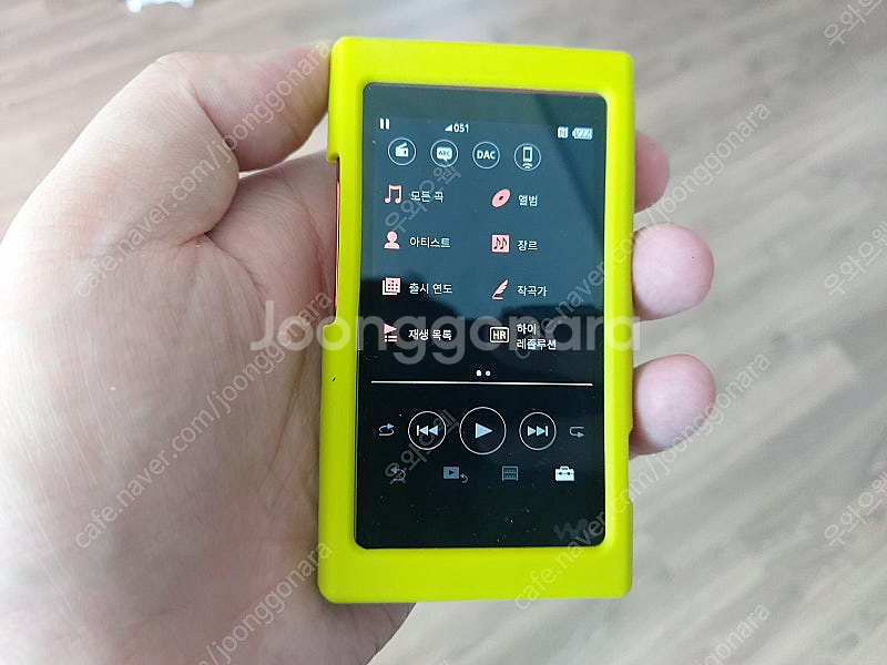 소니 고음질 지원 MP3플레이어 dap (sony nw...--4