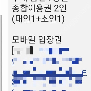 롯데월드 대인+소인