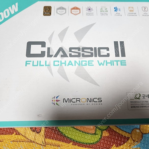 마이크로닉스 classic2 800w 화이트 pcie5