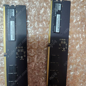 에센코어 KLEVV DDR5 하이닉스 흑금치 A다이 언락 16G 두장