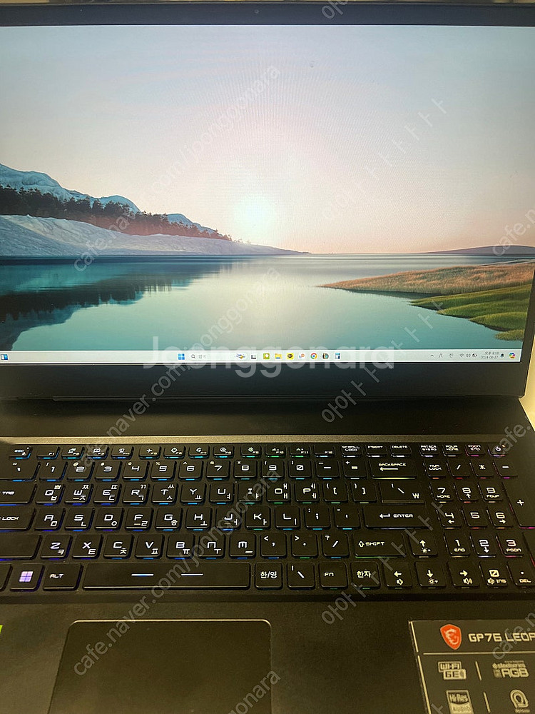 MSI 17인치 게이밍노트북 GP76 11UG--0
