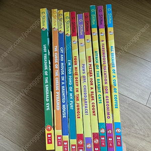 Geronimo Stilton 제로니모 스틸턴 페이퍼백 10종