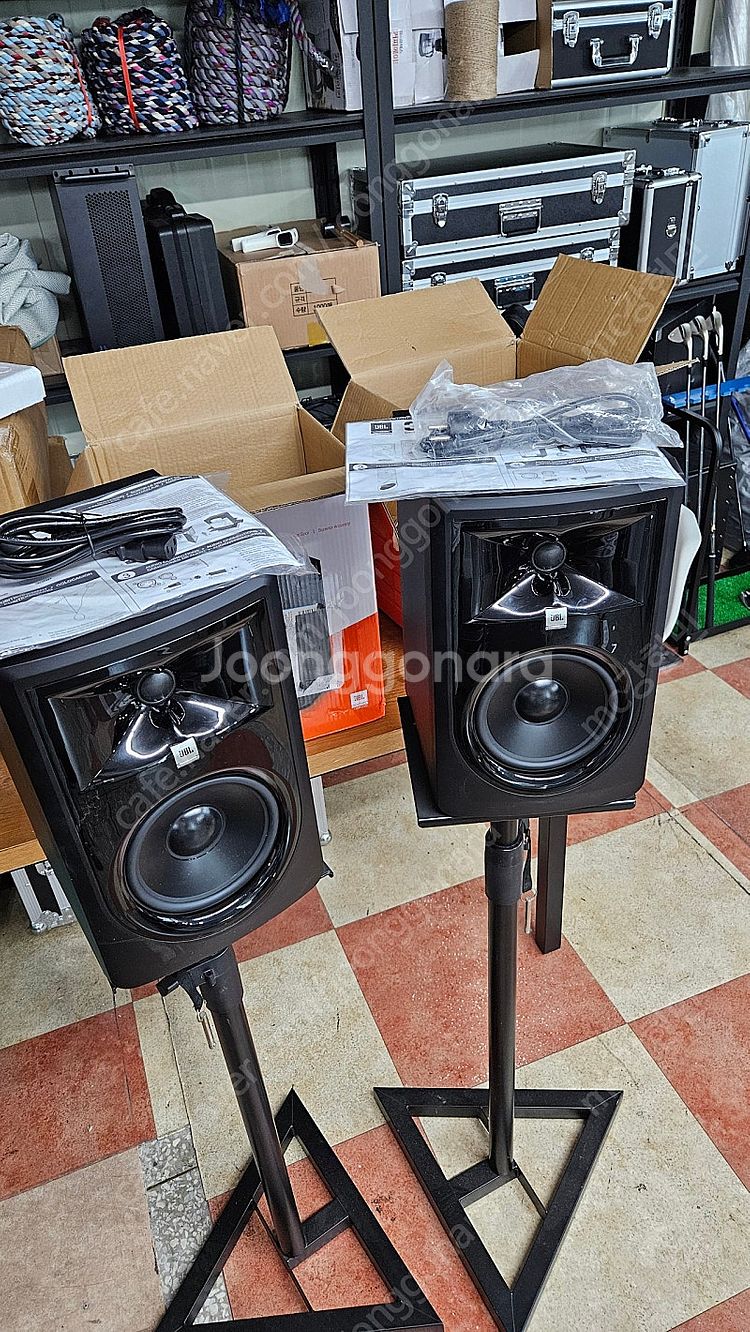 제이비엘 JBL 306P mk2 스피커 스탠드 1조 판...--0