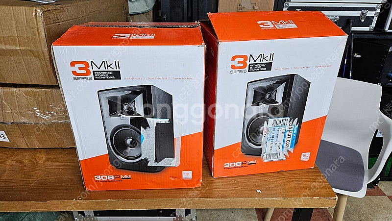 제이비엘 JBL 306P mk2 스피커 스탠드 1조 판...--1