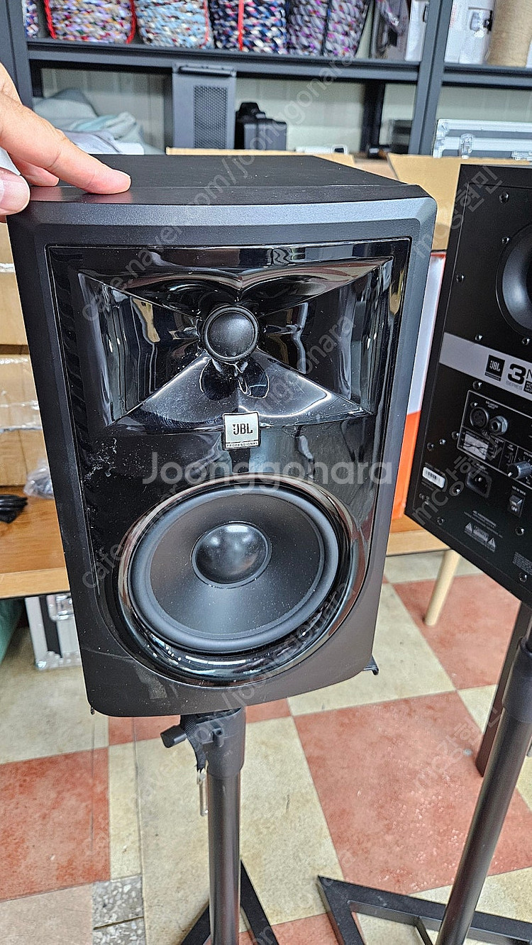 제이비엘 JBL 306P mk2 스피커 스탠드 1조 판...--3