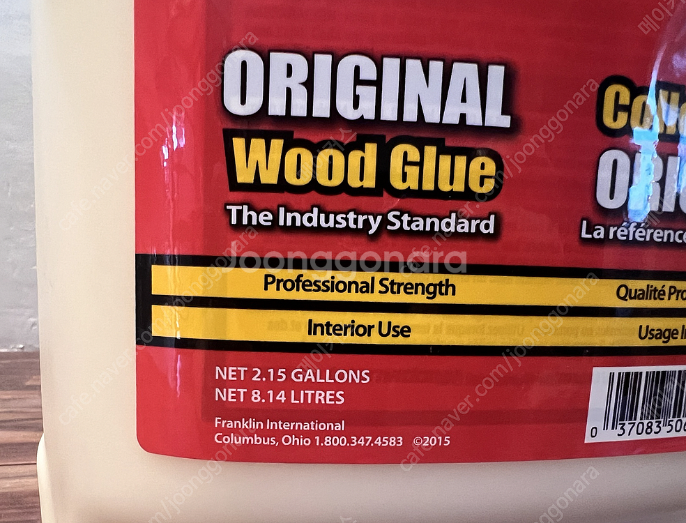 타이트본드 오리지널 오리지날 타이트본드1 - 2.15갤런 / 8.14L--1