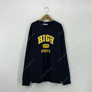 탑텐 프린팅 맨투맨 티셔츠 (105 size / NAVY)