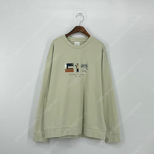 마인드브릿지 맨투맨 티셔츠 (110 size / KHAKI)