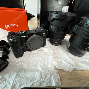 소니 SONY A7C2 블랙// A7M4 블랙 // FE 16-35 GM2 // FE 85 GM/ 미사용 정품등록x 판매합니다