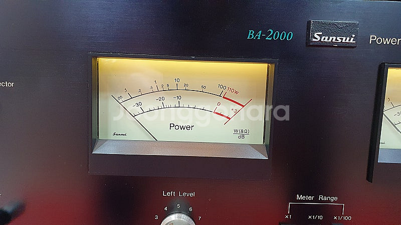 (명기)산수이BA-2000파워앰프/CA-2000프리앰프...--4