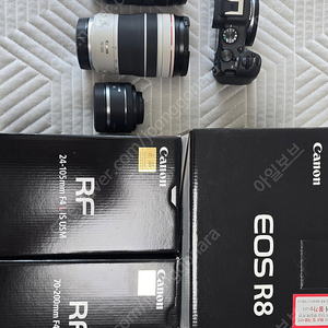 Eos r8 / rf 24105 / rf 70200 / rf 16mm 팝니다