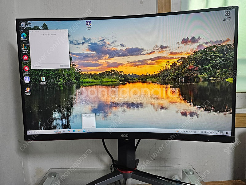 알파스캔 27G2 144hz 모니터 판매합니다--1