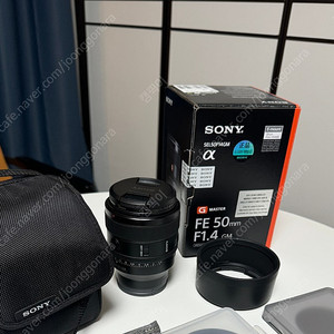 SONY 소니 단렌즈 50mm F1.4 GM 판매합니다