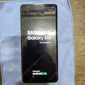 갤럭시s10 LTE 128g 뒷판 파손/전면-잔상x/멍x/깨짐x