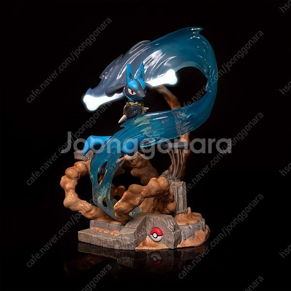 jazwares 포켓몬 뮤츠 리자몽 루카리오 LED 기...--1