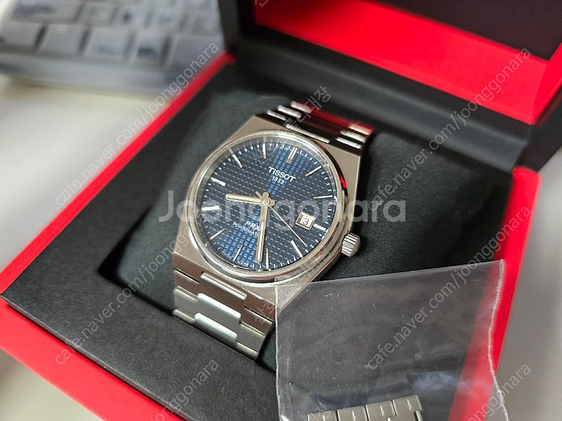 티쏘 PRX 오토매틱(파워매틱 80), 청판, 40mm...--1