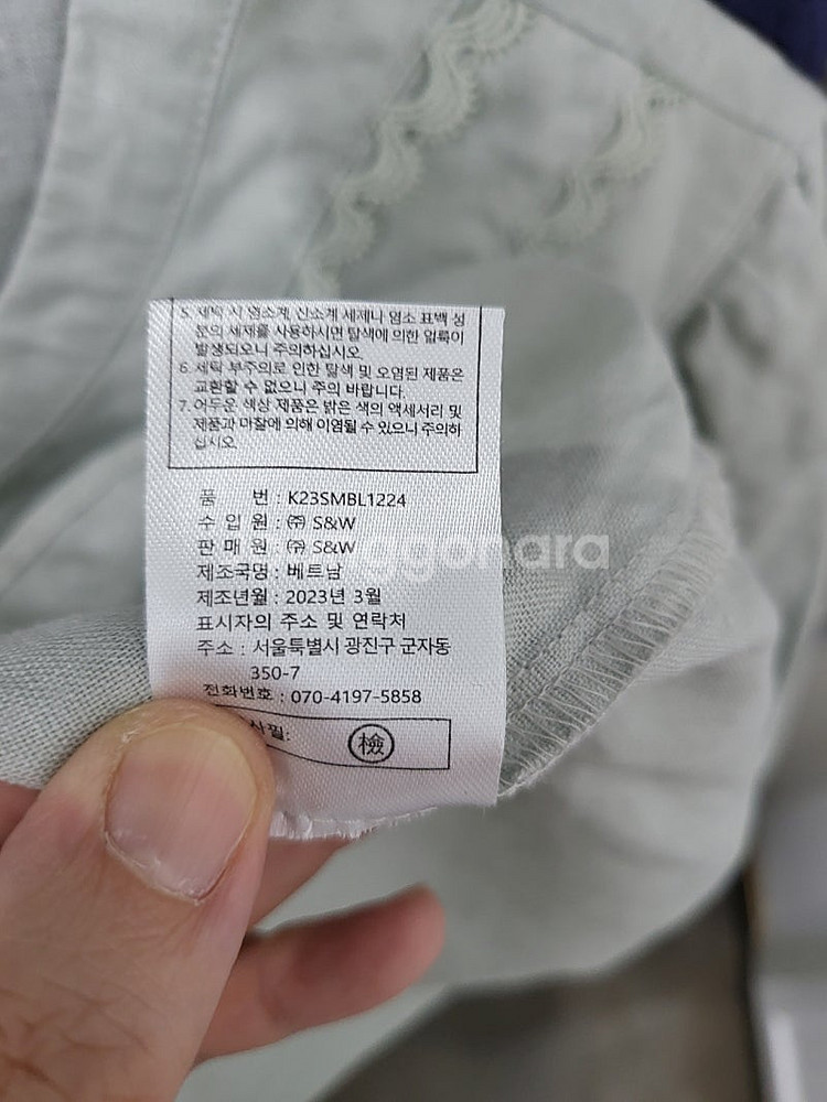 칼 라거펠트 여성 마 블라우스--4