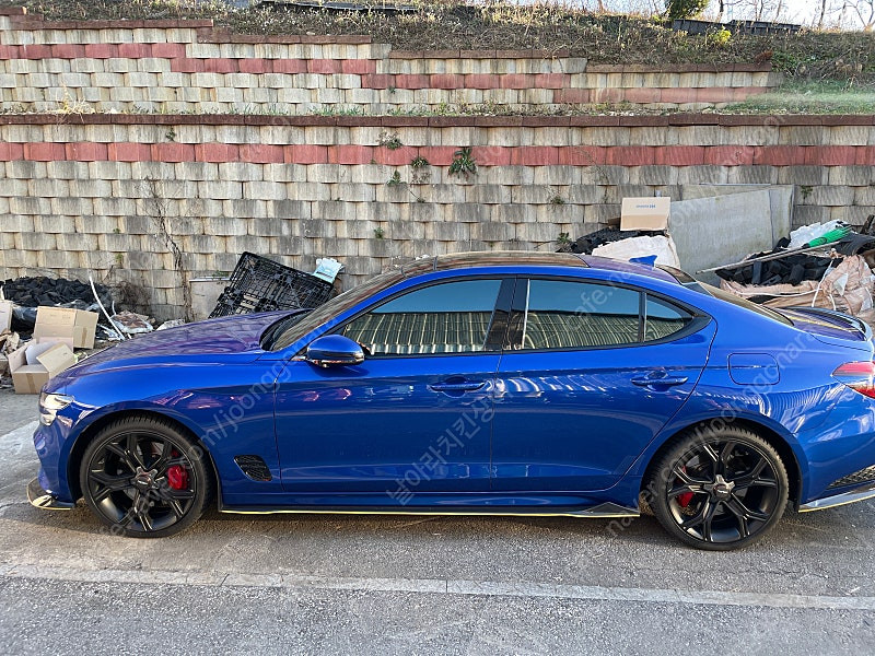 스팅어 19인치+한타 아이셉트3 윈터타이어+TPMS--2