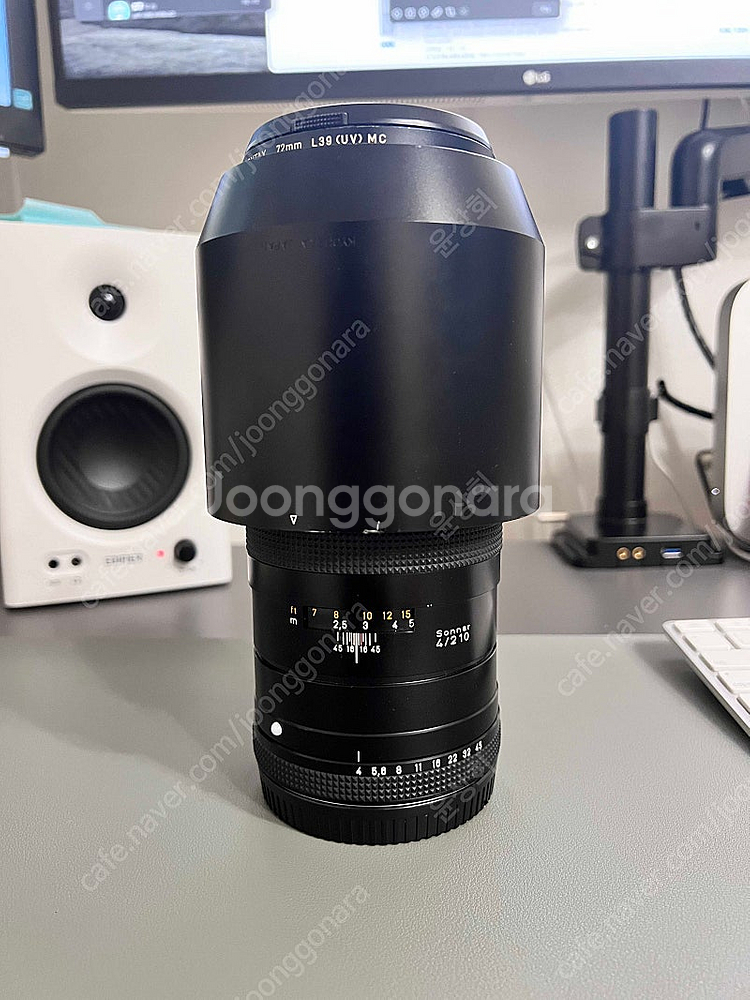 콘탁스 645 210mm f4 렌즈팝니다--0