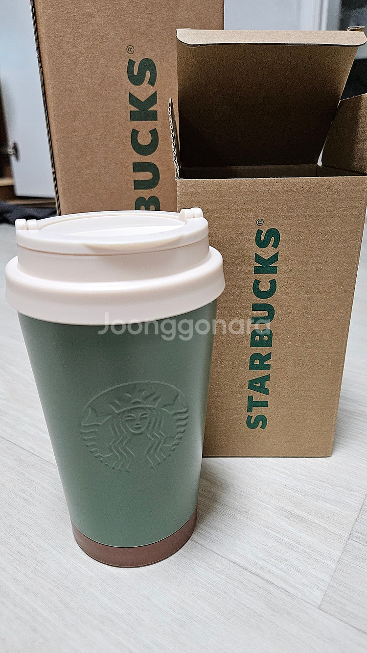 새제품)스타벅스 카키 사이렌 엘마 텀블러 355ml -26,000(반값 택배비 포함)/직거래 인천, 송파 가능(24...--2