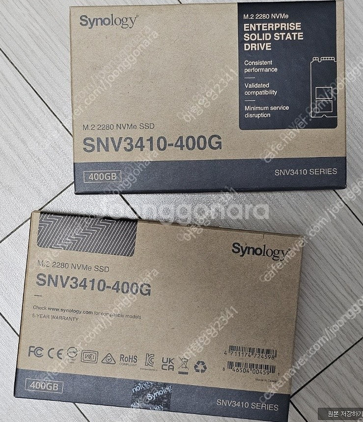 [미개봉 새제품 급매 팜] Synology 시놀로지 캐...--0