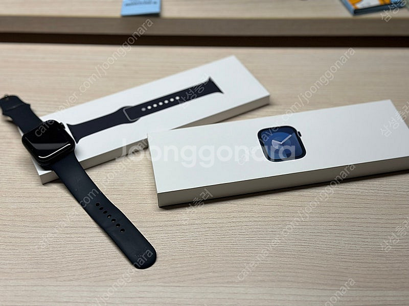 애플워치 9 45MM Aluminum Midnight--0