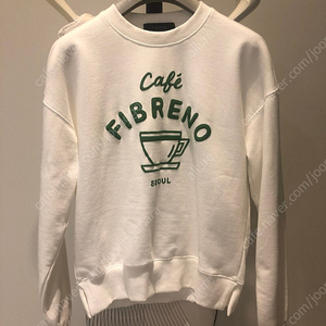 Cafe fibreno 피브레노 여성 맨투맨 티셔츠