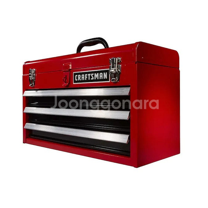 3단 철제공구함 CRAFTSMAN 새제품--0