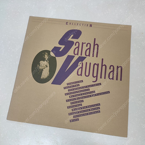 영화 접속 삽입곡 A Lover's Concerto 수록 / Sarah Vaughan (세라 본) - Collection (LP)