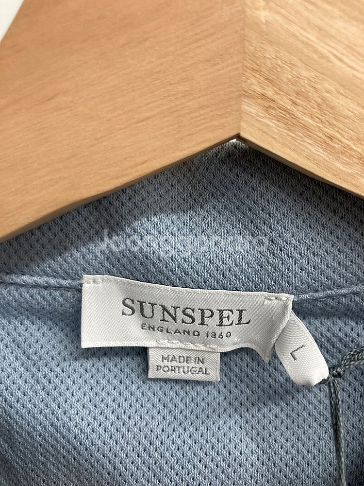 선스펠 sunspel 리비에라 반팔 폴로 카라티 티셔츠...--5