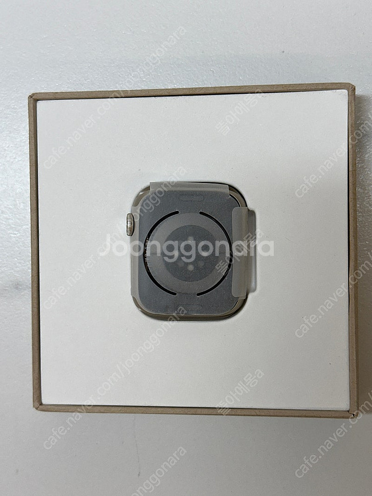애플워치7 45mm 사하라라이트 알루미늄 리퍼 미사용 ...--2