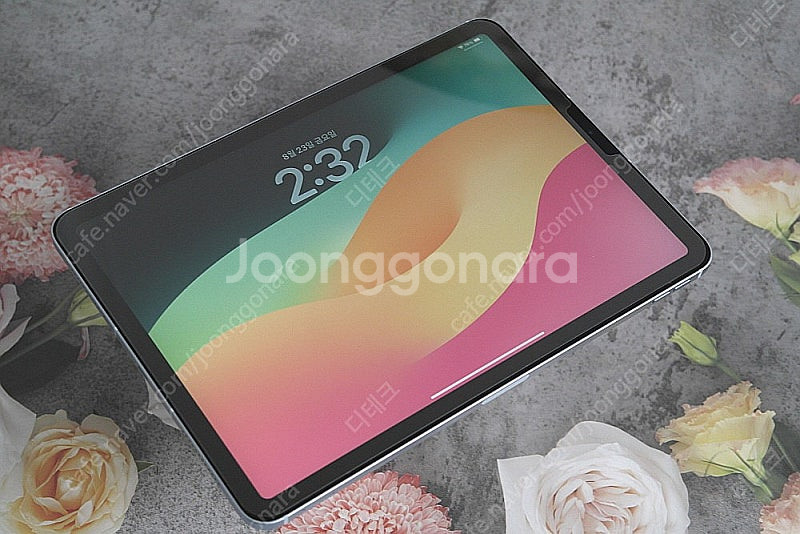 애플 아이패드에어4/A2072 스카이블루 팝니다.--9