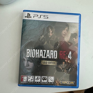 ps5 바이오하자드 re4 골드 코드미사용