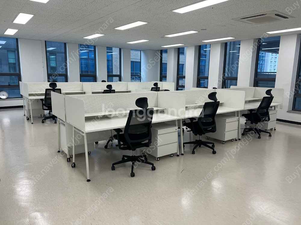 리바트네오스 T501G 중고사무용의자 대량판매--8