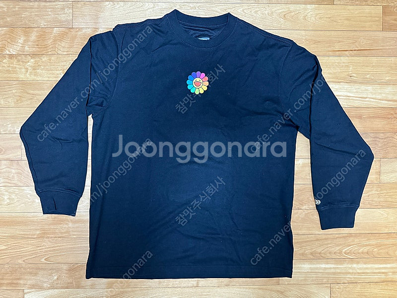[XL] 뉴에라 x 무라카미 다카시 플라워 롱슬리브--2