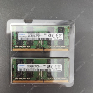 삼성 노트북 ddr4 메모리 16g x2 총 32g