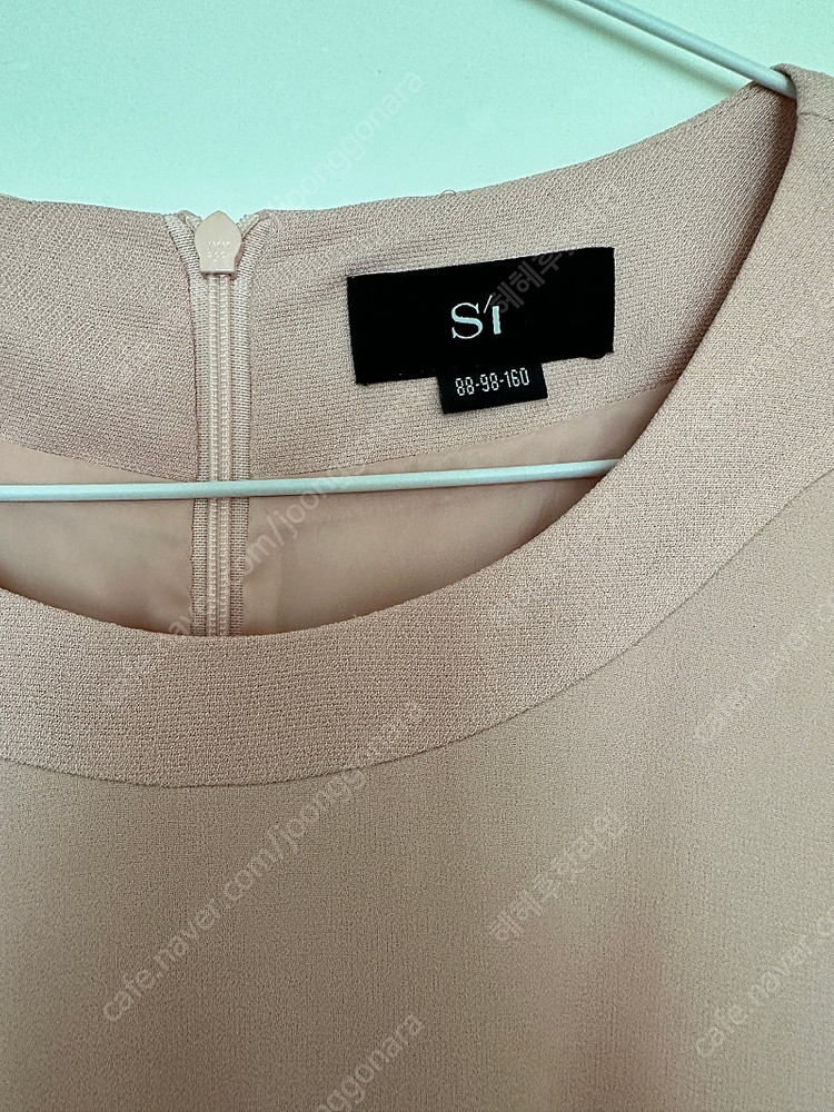 Si 분홍 여름 원피스--1