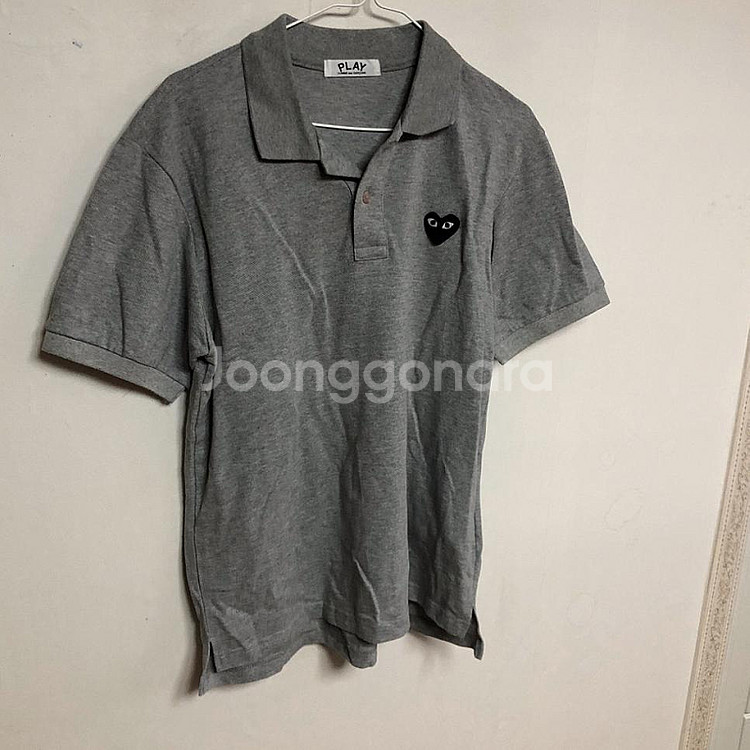 꼼데가르송 남성 반팔티 100L--1