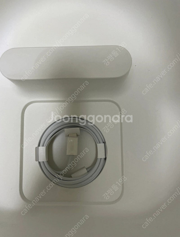 Apple 에어팟맥스 스카이 블루 풀박스 리퍼 신품급 풀박스--2