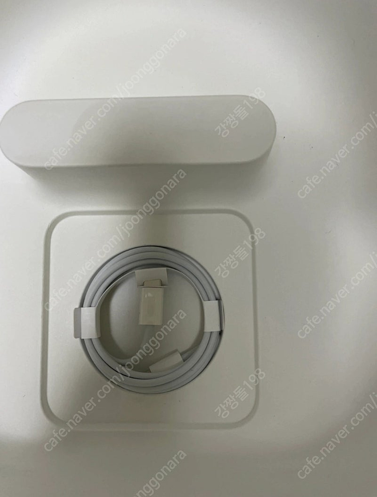 Apple 에어팟맥스 스카이 블루 풀박스 리퍼 신품급 풀박스--2