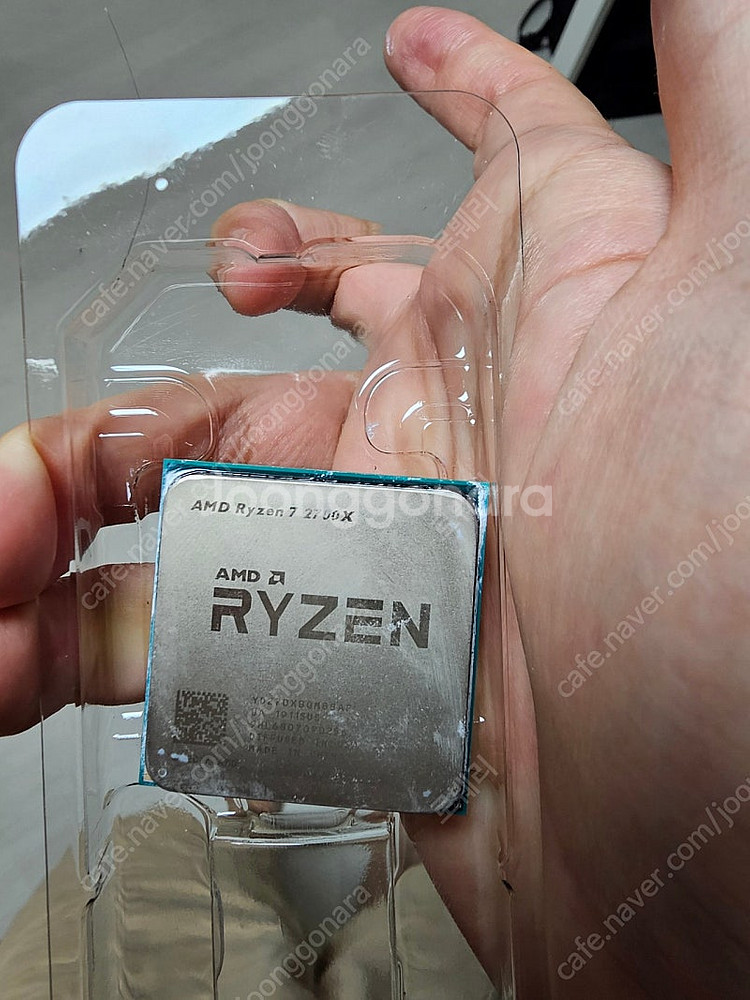 라이젠2700x + 기본led쿨러 팔아요--0