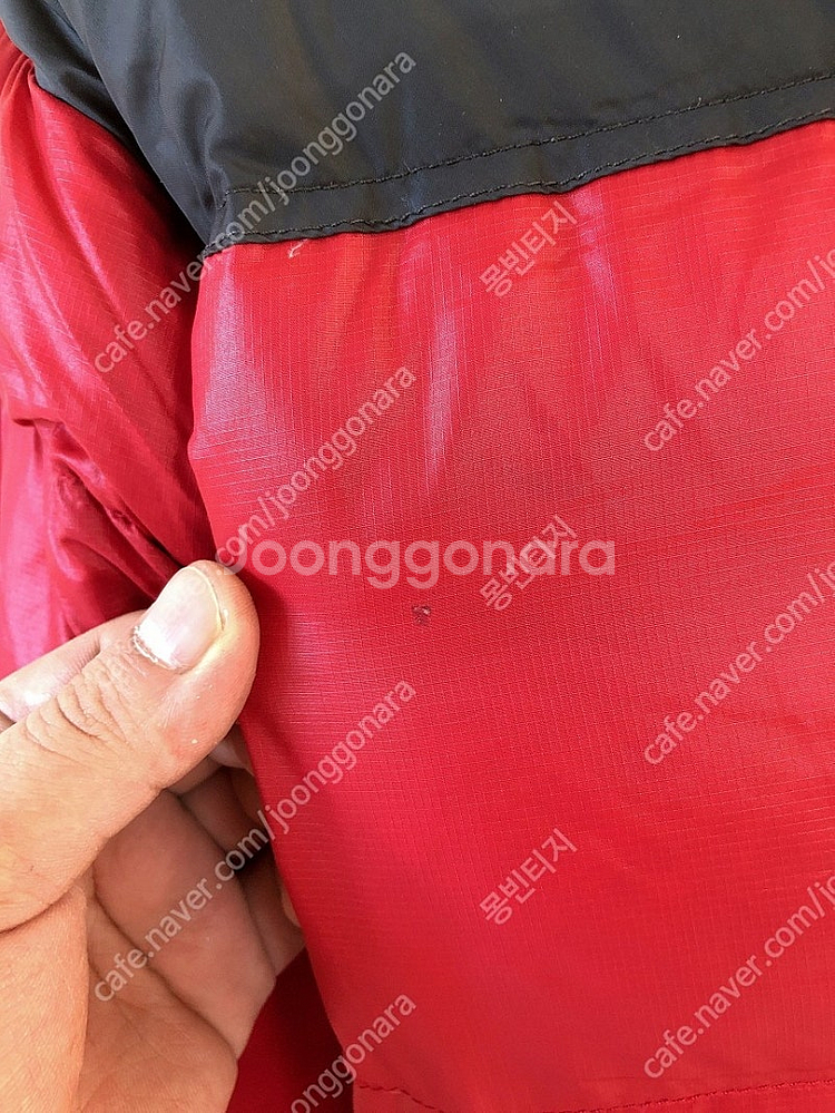 노스페이스눕시남자거위털700필패딩(95)--1