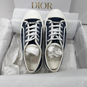 정품 DIOR 디올 오블리크 워크앤 스니커즈 36.5