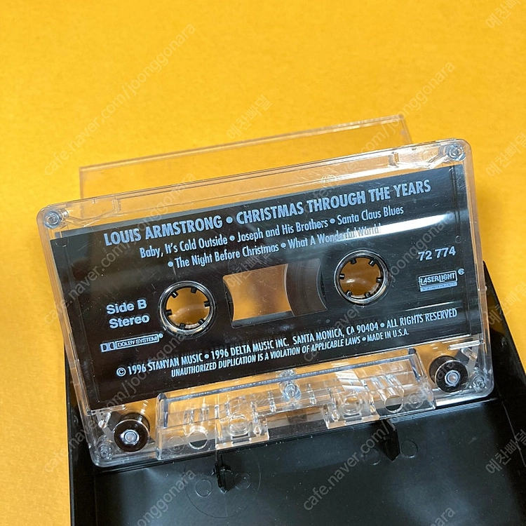 [중고음반/TAPE] 재즈앨범 루이 암스트롱 Louis Armstrong 크리스마스 캐롤 컴필레이션 이미지