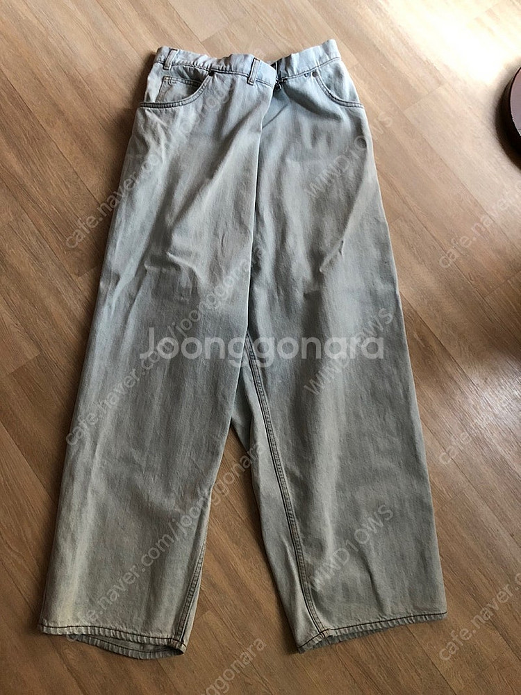 H&M Margiela 마르지엘라 오버사이즈 데님--6