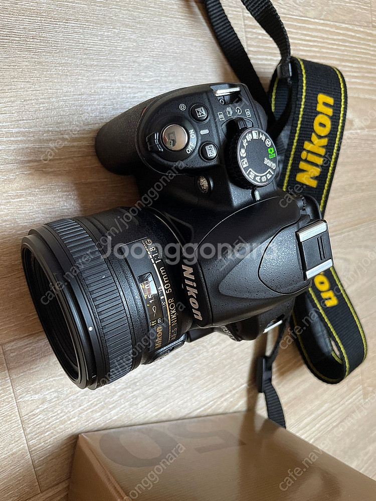 니콘 d3100, 50mm 1.8g 렌즈 판매합니다.--0